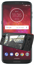 Motorola Moto Z3 Play Ceramic Black + Moto Gamepad