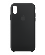Silicone Case iPhone XS Black
