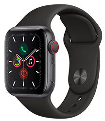 Apple Watch GPS+Cellular S5 44mm Space Gray