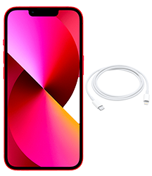 iPhone 13 Rojo 128GB + Cable (Seminuevo)