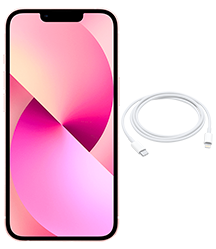 iPhone 13 128GB Rosa + Cable (Seminuevo)