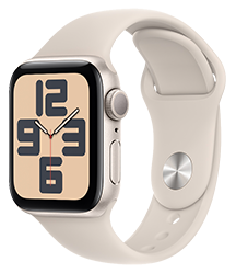 Apple Watch SE (GPS) -blanco estrella de 40 mm Talla S/M