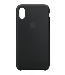 Silicone Case iPhone XS Black