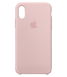Silicone Case iPhone X Pink