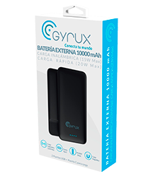 Gyrux Batería externa 10.000 mAh inalámbrica
