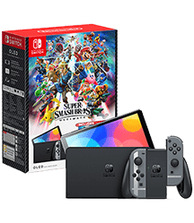 Switch Oled 64GB + Super Smash Bros Ultimate