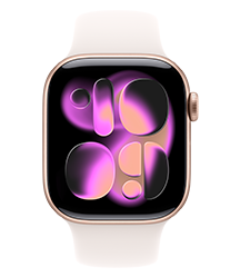 Watch Series 11 (GPS + Cellular) 42mm talla S/M Oro Rosa
