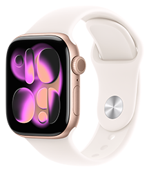 Apple Watch Series 11 (GPS + Cellular) 42mm talla S/M Oro Rosa