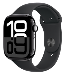 Apple Watch Series 10 (GPS) Negro Azabache 46mm
