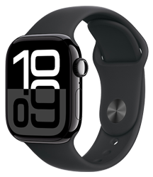 Apple Watch Series 10 (GPS) Negro Azabache 42mm