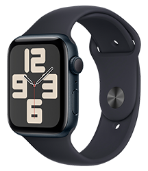 Apple Watch SE (GPS+Cellular) Caja Medianoche 44mm Talla M/L