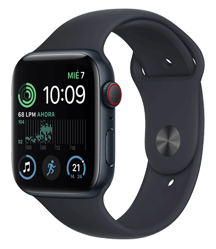 Apple Watch SE (GPS + Cellular) 44 mm Medianoche Talla M/L (Seminuevo)