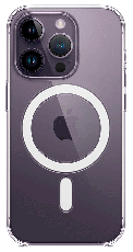 Apple Carcasa iPhone 14 Pro Max Magsafe Transparente