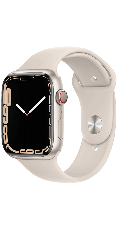Apple Watch Series 7 GPS+Cellular 45mm Blanco Estelar