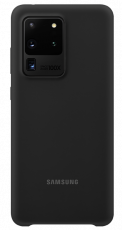 Samsung S20 Ultra Silicone Cover Black