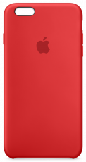Apple iPhone 6s Plus Silicone Case Red
