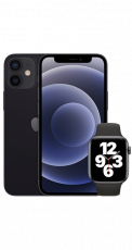 Apple iPhone 12 mini 64GB Black+ Apple Watch SE GPS+Cellular 44mm Space Gray