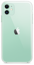 Apple Silicone Case iPhone 11 Transparente