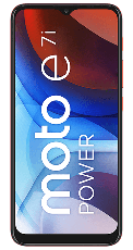 Motorola Moto E7I Power Orange