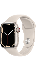 Apple Watch Series 7 GPS+Cellular 41mm Blanco estelar