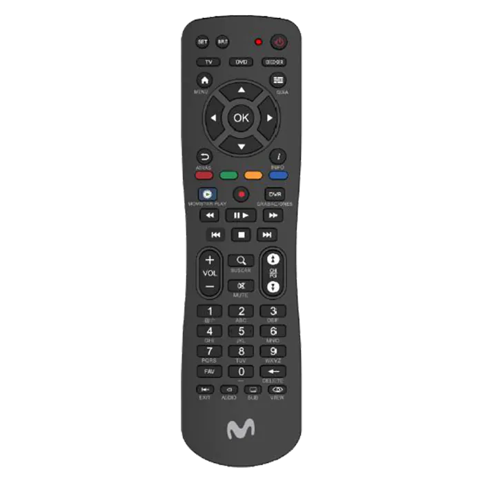 Movistar Control Remoto TV Fibra Movistar