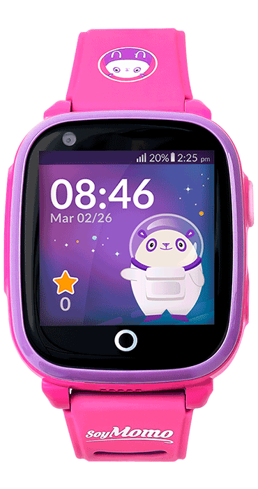 Soymomo Space 4G GPS Celular Rosado Movistar