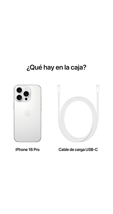 Apple iPhone 16 Pro 256GB Titanio Blanco | Movistar
